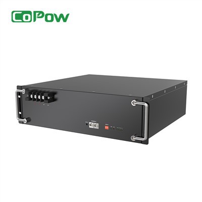 แบตเตอรี่ลิเธียมไอออนพลังงานแสงอาทิตย์ 48v 50Ah