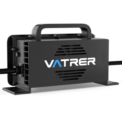 Vatrer 584V 20A Intelligent AC-DC 48V Golf Cart LiFePO4 Battery Charger Vatrer 584V 20A Intelligent AC-DC 48V Golf Cart LiFePO4 Battery Charger