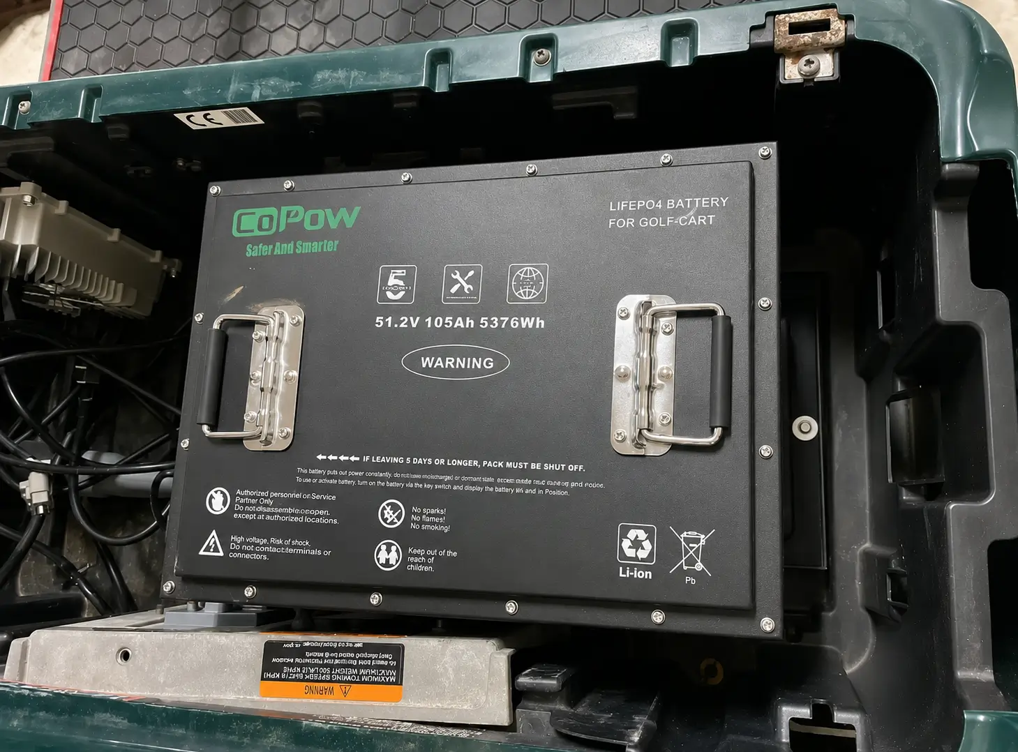 แบตเตอรี่รถกอล์ฟลิเธียม 48V ใช้งานได้นานแค่ไหน?